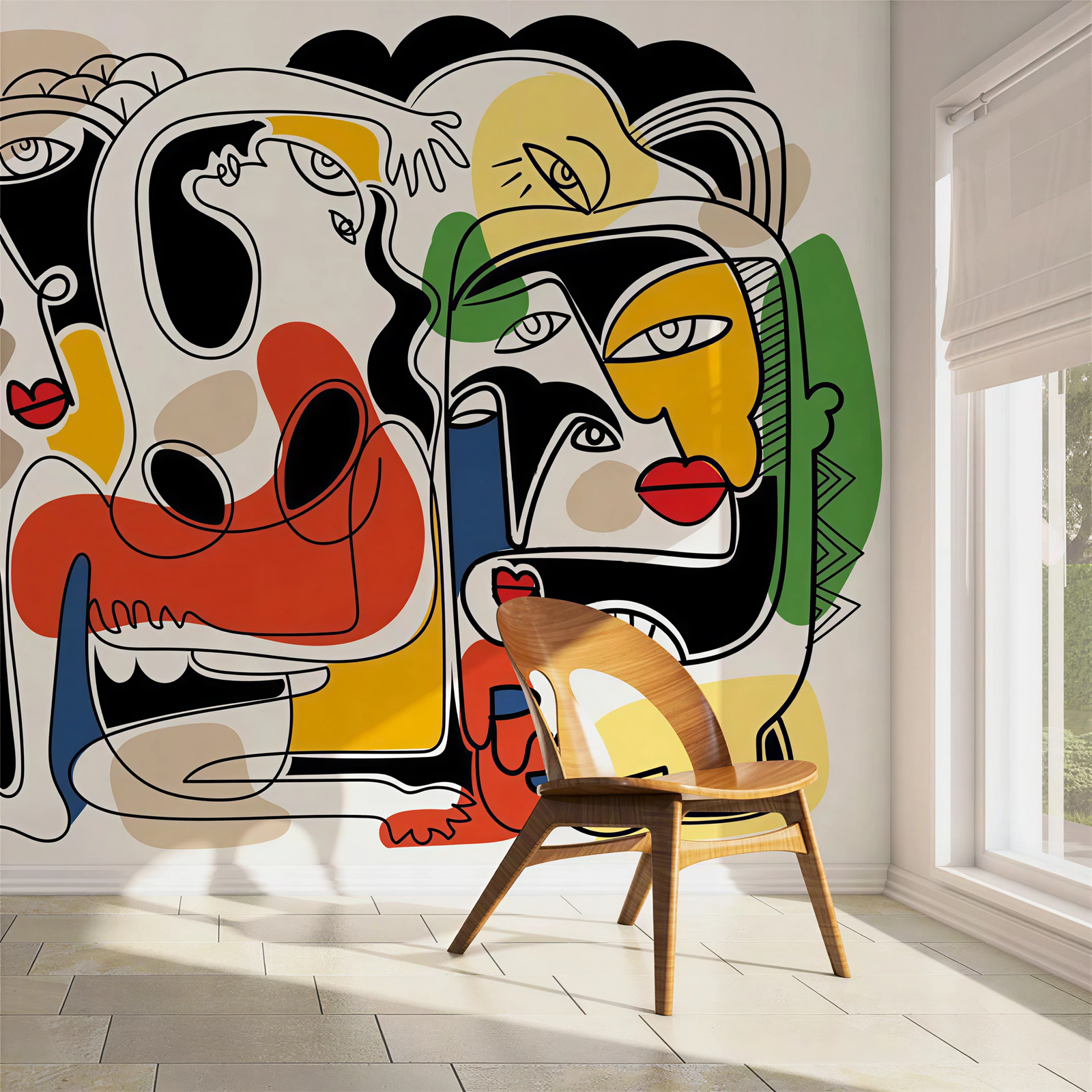 Papier peint moderne 3